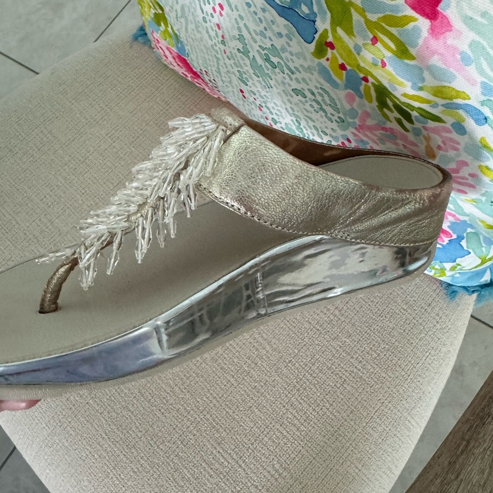 Fitflop Metallic Sandals - Picture 12 of 12